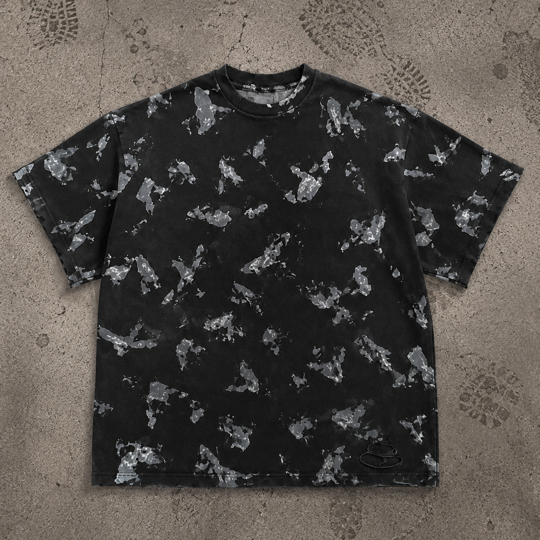 SPLATTER WASH OVERSIZED T-SHIRT
