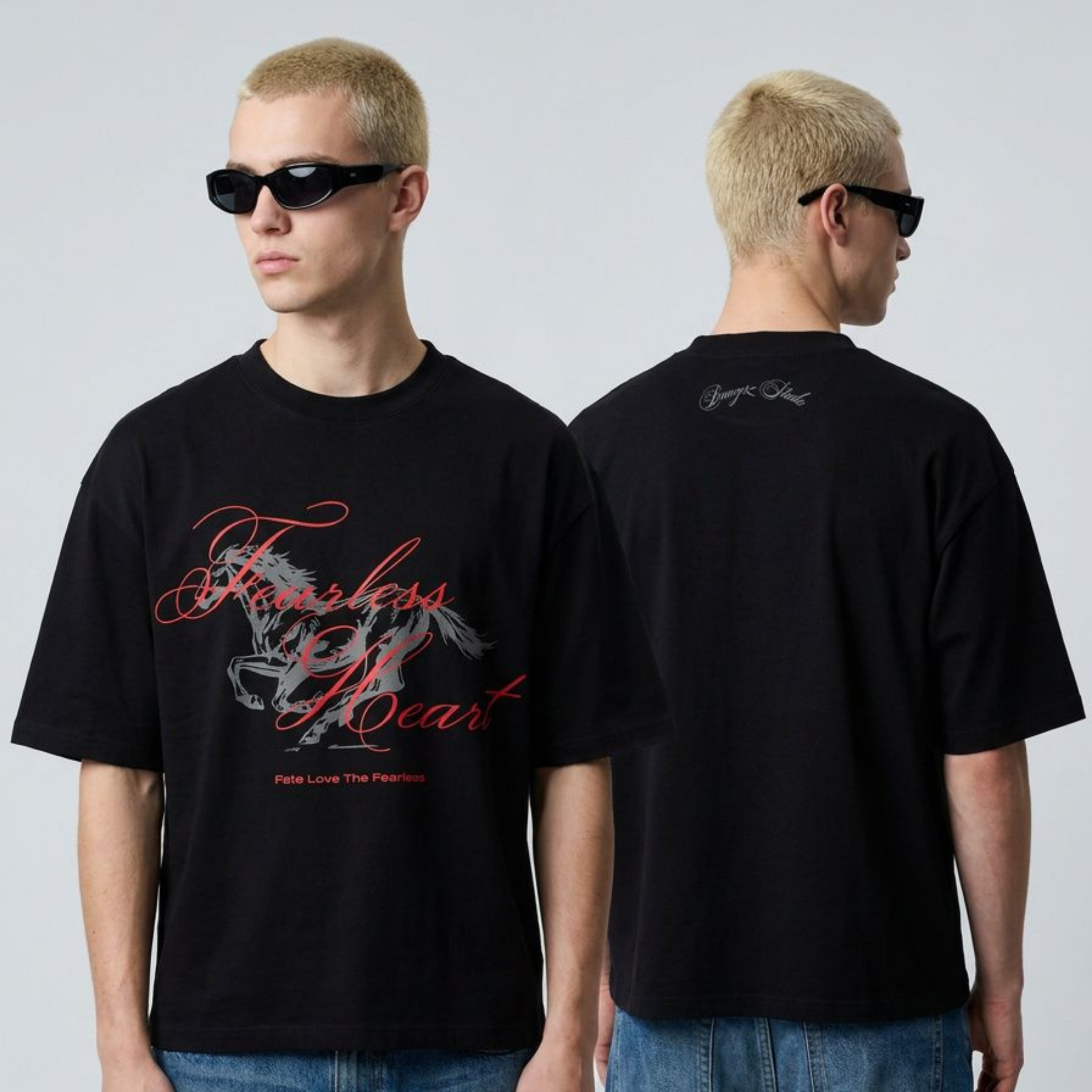 FEARLESS HEART OVERSIZED T-SHIRT