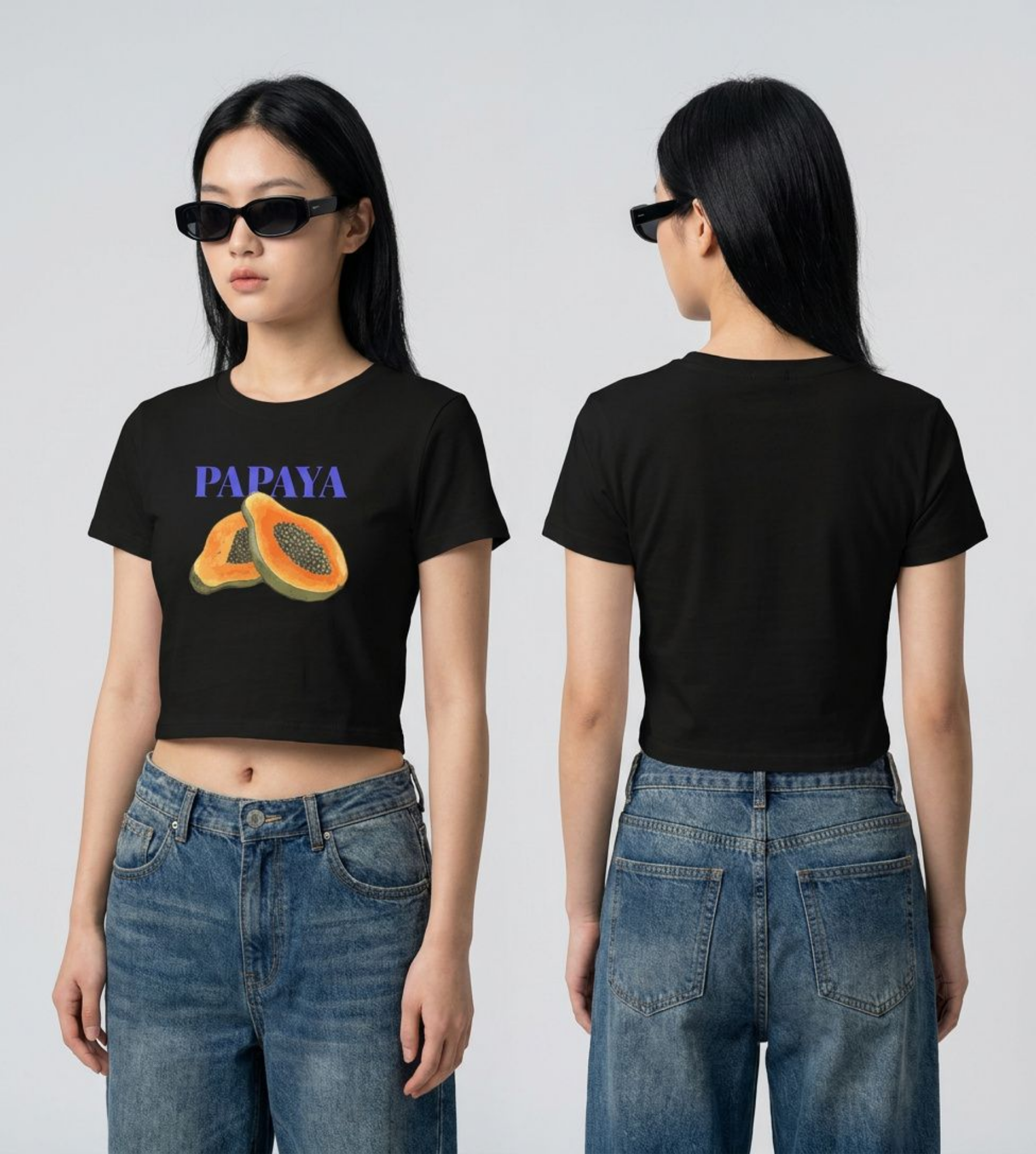 papaya baby tee
