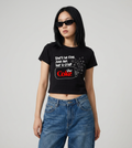 coke addict baby tee