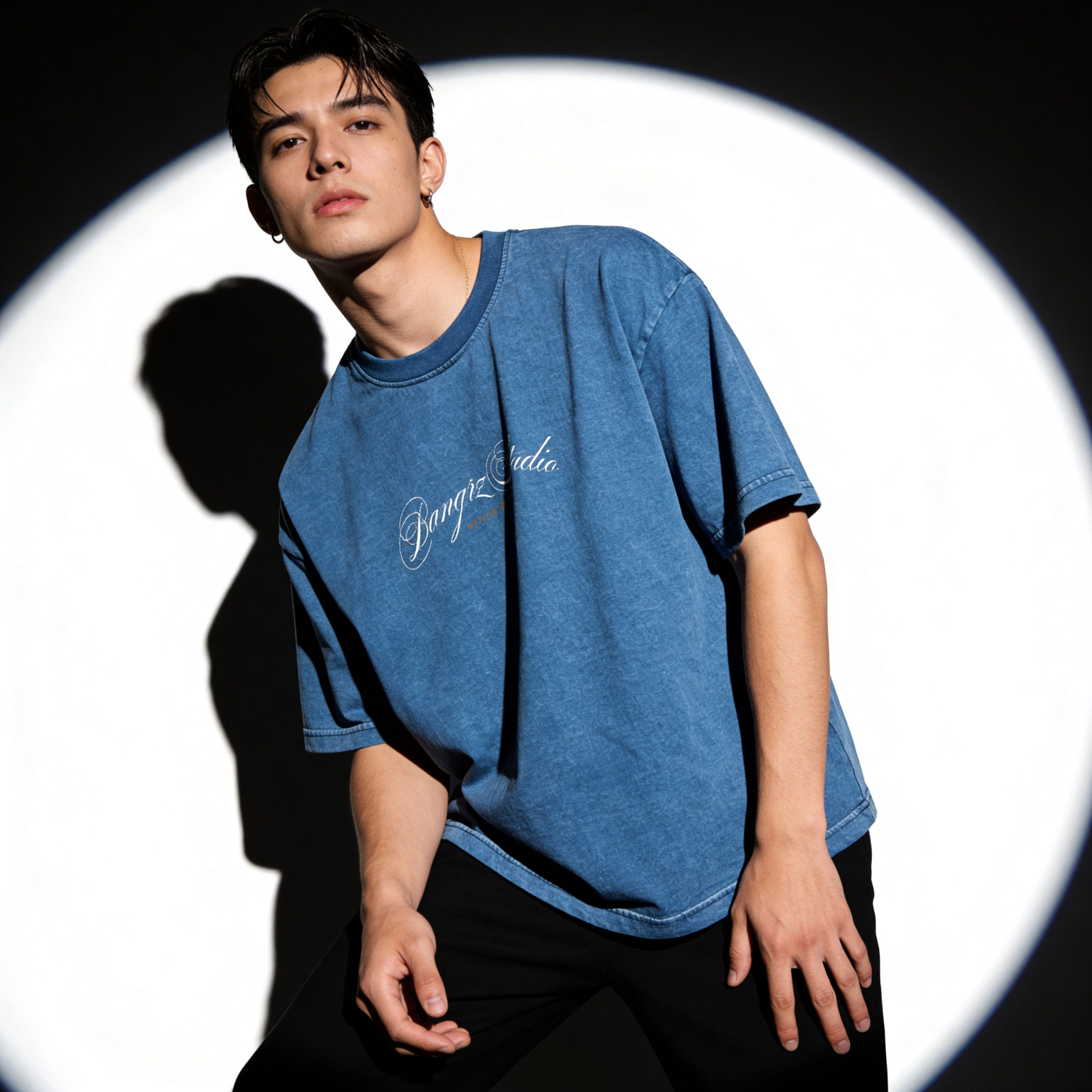 Denim wash Boxy Fit T-shirt