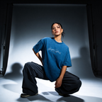 Denim wash Boxy Fit T-shirt