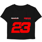 Black Baby Tee Front Design