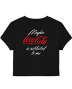 Black Baby Tee Back Design